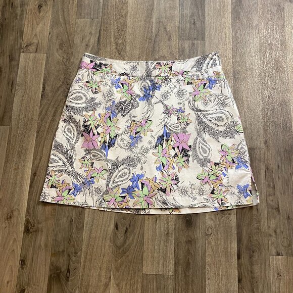 Lady Hagen Floral Skort Size 8 - Picture 1 of 7